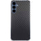 Black Carbon Fiber Specialty Texture Material Galaxy A35 5G Clear Case